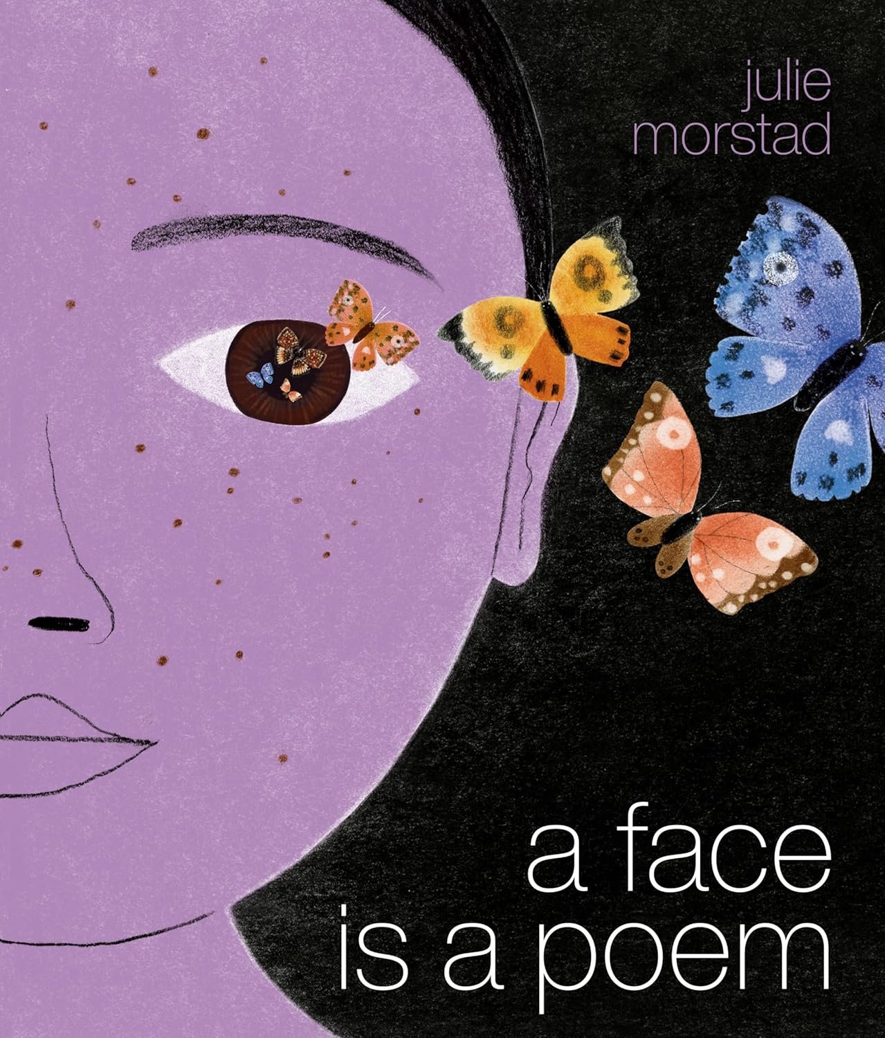 A Face Is a Poem Hardcover Picture Book by David Sedaris